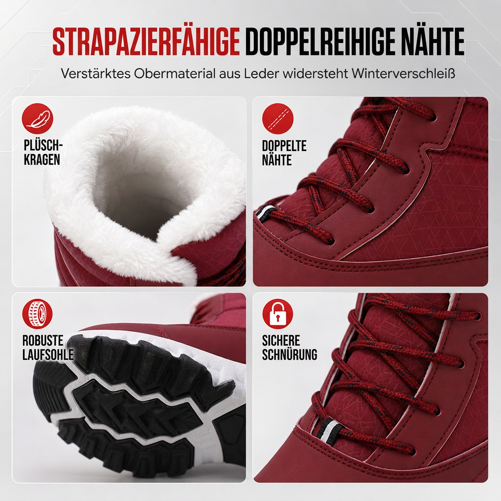🔥👢Bestseller | Innenplüsch & Wärme, Winter draußen – Damen Winter Outdoor Schneestiefel
