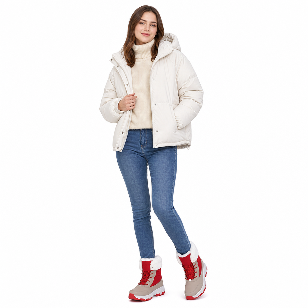 🔥👢Bestseller | Innenplüsch & Wärme, Winter draußen – Damen Winter Outdoor Schneestiefel