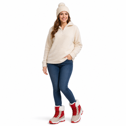 🔥👢Bestseller | Innenplüsch & Wärme, Winter draußen – Damen Winter Outdoor Schneestiefel