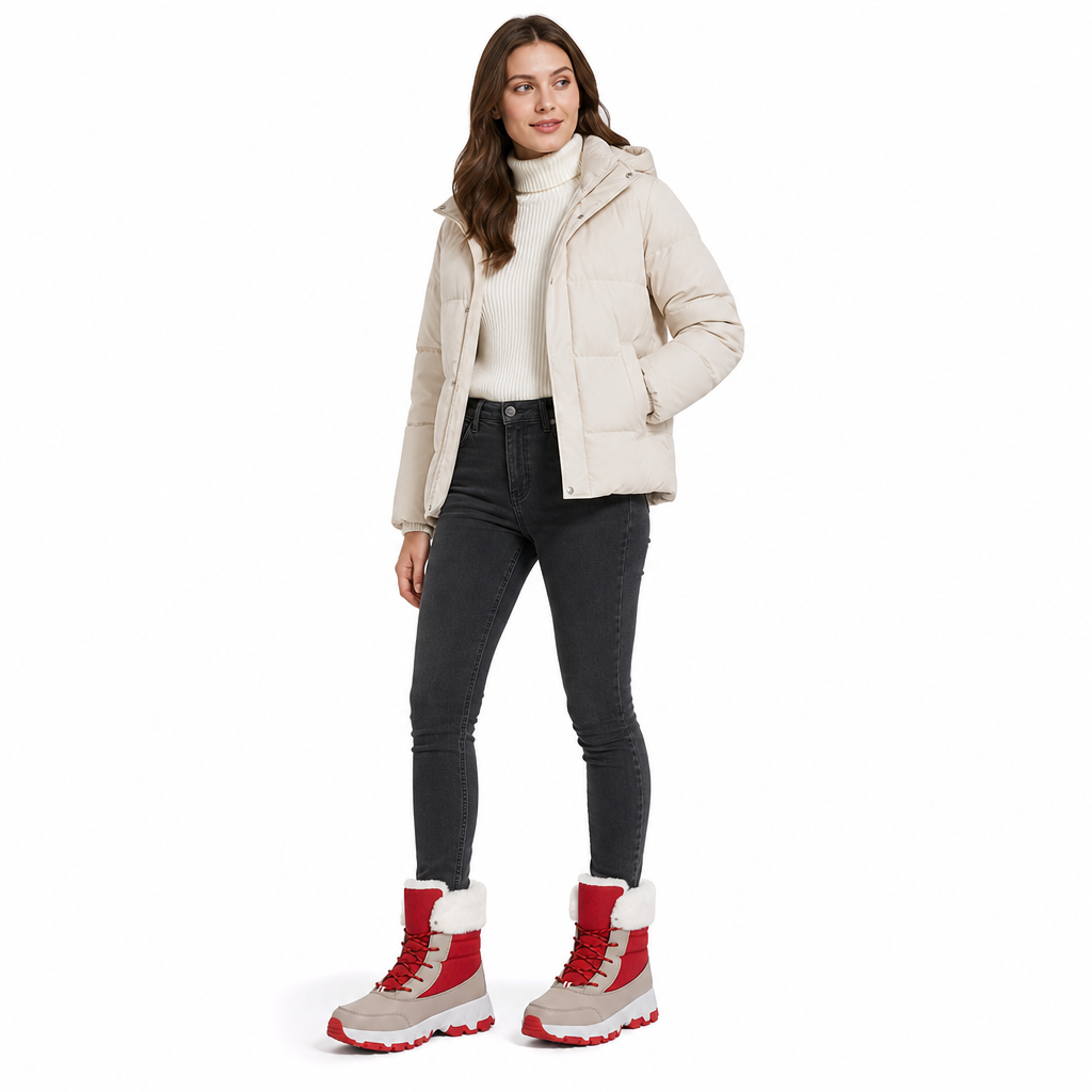 🔥👢Bestseller | Innenplüsch & Wärme, Winter draußen – Damen Winter Outdoor Schneestiefel