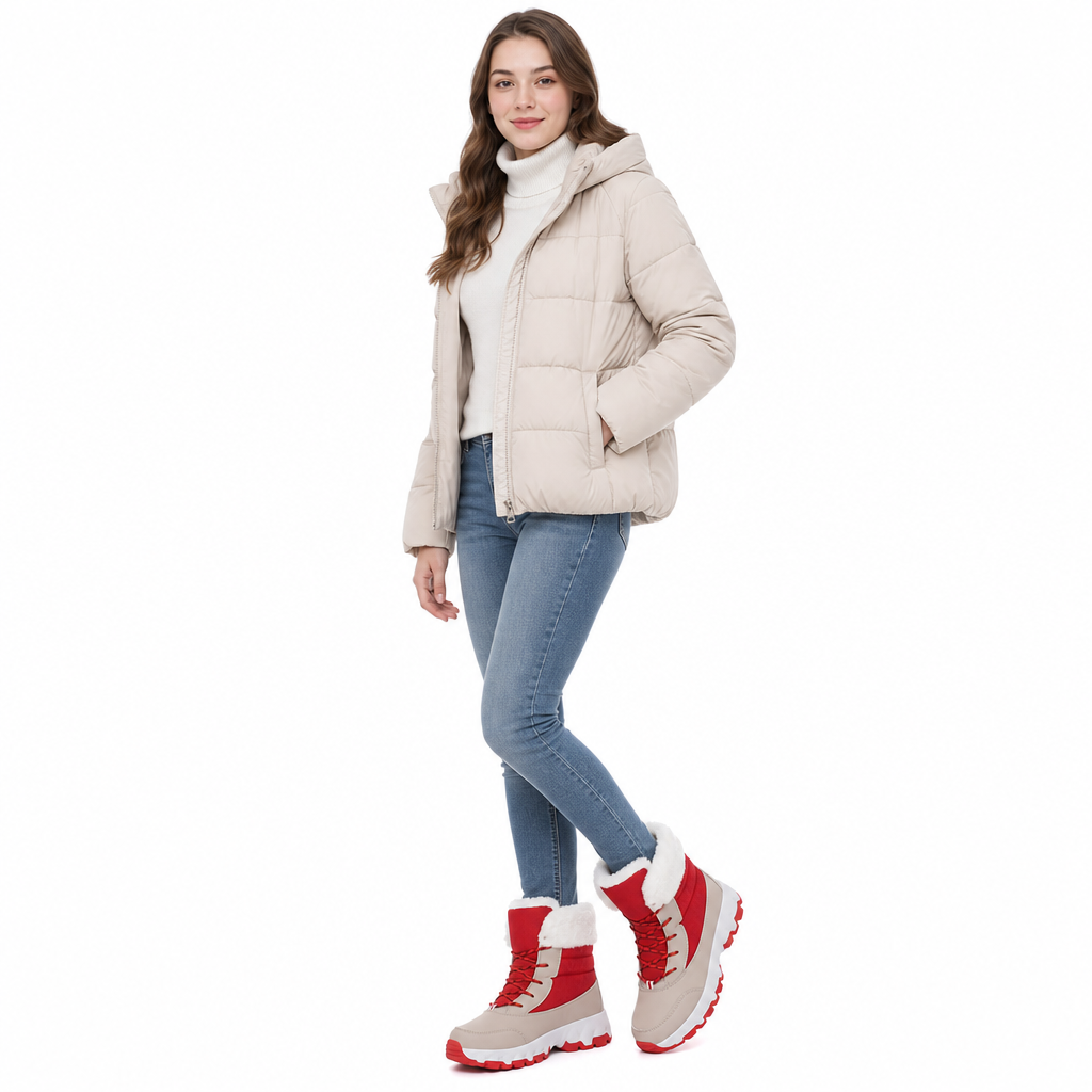 🔥👢Bestseller | Innenplüsch & Wärme, Winter draußen – Damen Winter Outdoor Schneestiefel