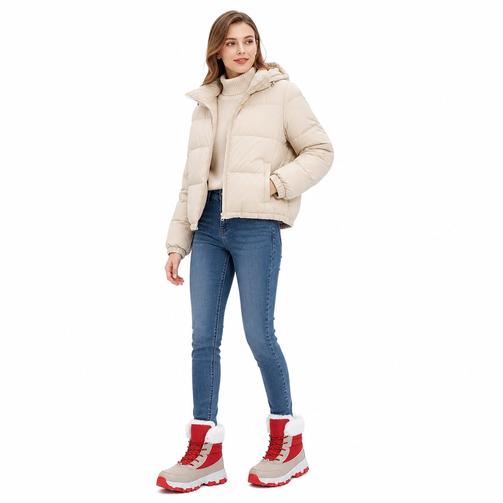 🔥👢Bestseller | Innenplüsch & Wärme, Winter draußen – Damen Winter Outdoor Schneestiefel
