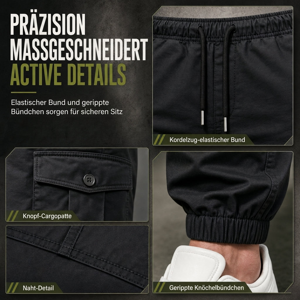 ⭐👖Beliebt | Leicht & atmungsaktiv, Sportkomfort – Utility-Jogginghose für Herren