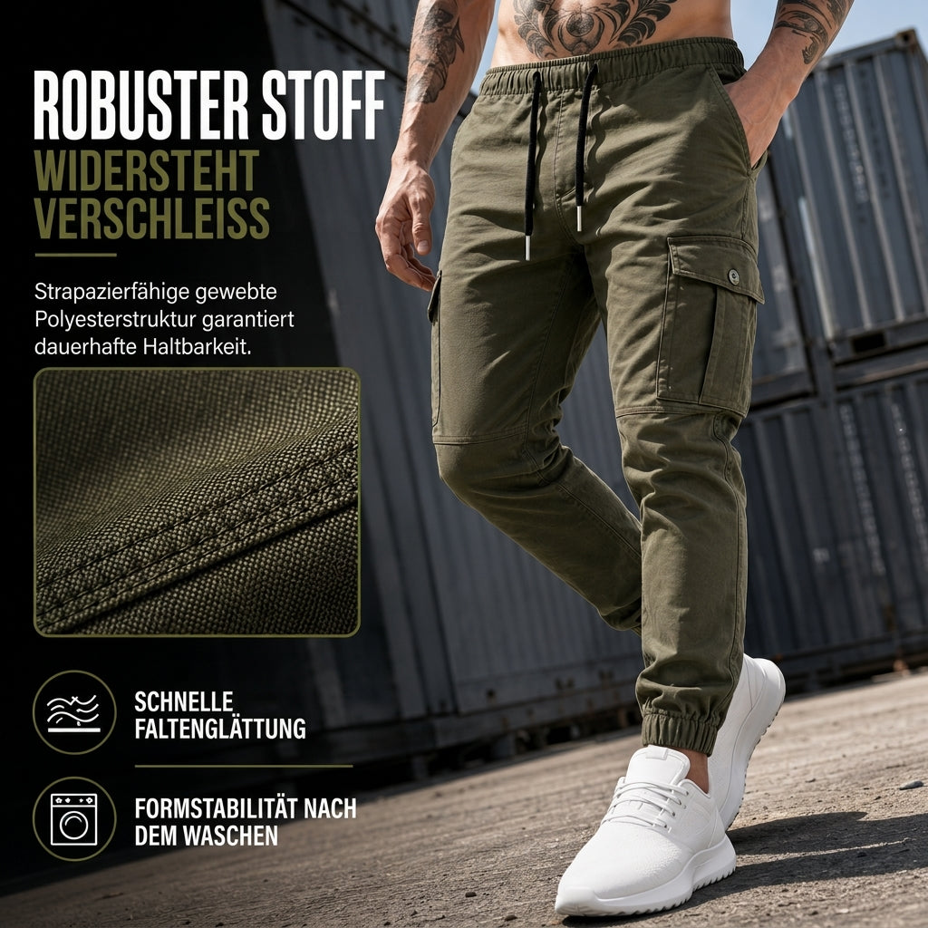 ⭐👖Beliebt | Leicht & atmungsaktiv, Sportkomfort – Utility-Jogginghose für Herren