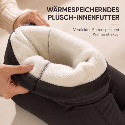 🖤Black Friday Sale🧘‍♀️ Hohe Taille & Wärme, Winterkomfort – Hochtaillierte Thermo-Yogahosen für Damen