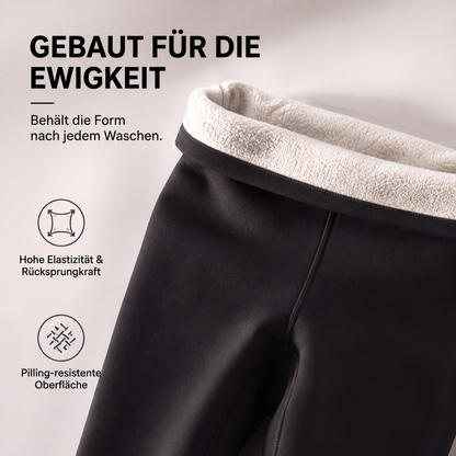 🖤Black Friday Sale🧘‍♀️ Hohe Taille & Wärme, Winterkomfort – Hochtaillierte Thermo-Yogahosen für Damen