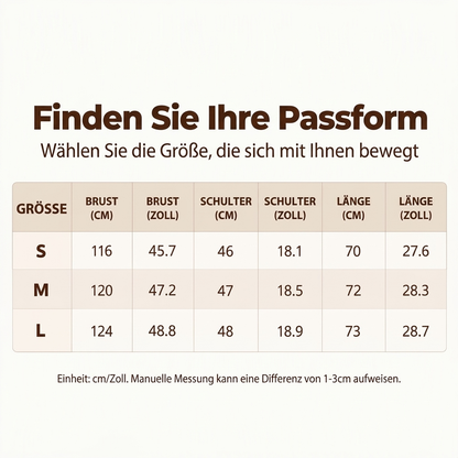 🧣Stehkragen-Wärme, ideal für den Alltag – Damen Stehkragen Wärmende Gefütterte Weste ✨