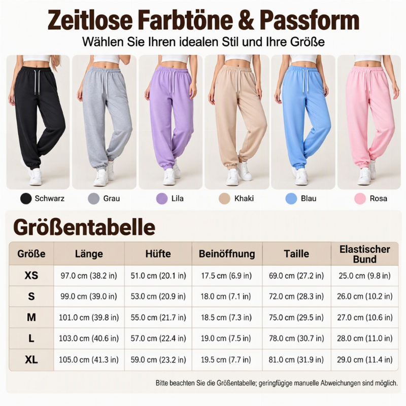 💥💥Vielseitig für jeden Tag, lässig im Alltag – Damen Freizeit-Sporthose mit Kordelzug ✨