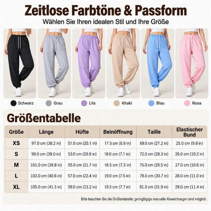 💥💥Vielseitig für jeden Tag, lässig im Alltag – Damen Freizeit-Sporthose mit Kordelzug ✨