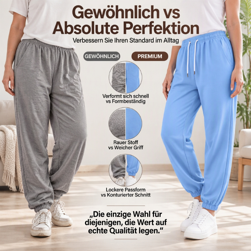 💥💥Vielseitig für jeden Tag, lässig im Alltag – Damen Freizeit-Sporthose mit Kordelzug ✨