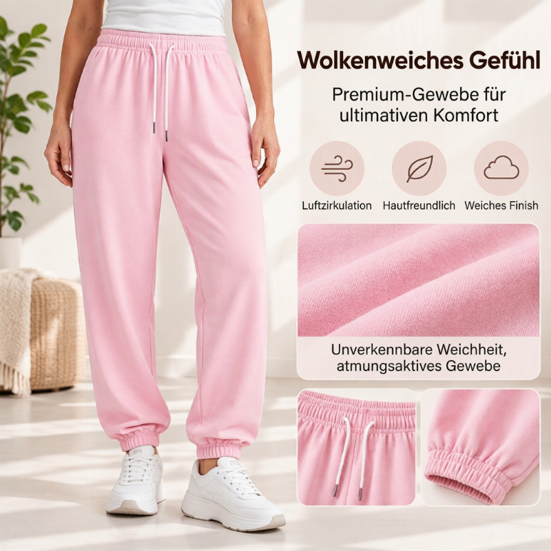 💥💥Vielseitig für jeden Tag, lässig im Alltag – Damen Freizeit-Sporthose mit Kordelzug ✨
