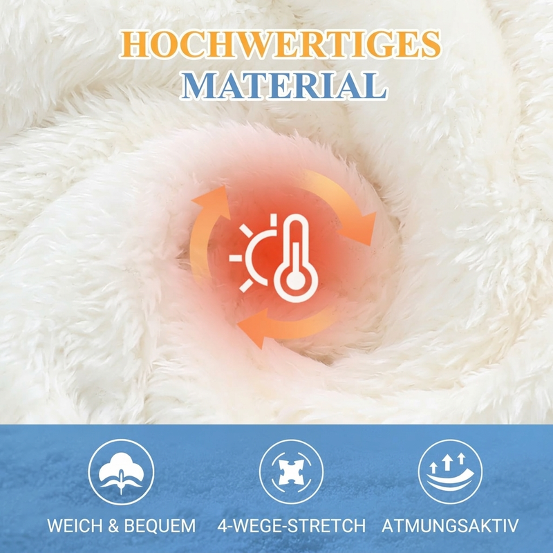 🧣All-in-One winddicht, warm & praktisch – Damen Outdoor-Schal mit Mütze ✨