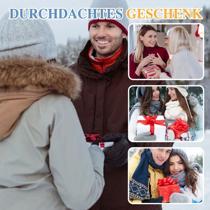 🧣All-in-One winddicht, warm & praktisch – Damen Outdoor-Schal mit Mütze ✨