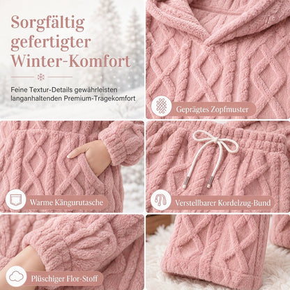 🧸Locker & große Größen, bequem & vielseitig – Damen Hausanzug in S–5XL ✨