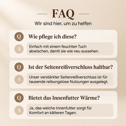👢Dicke Wärme, bequemer Kälteschutz – Damen warme rutschfeste Stiefel ✨