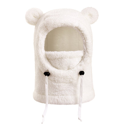 🔥🧸Bestseller | Warme Ohren, Winter draußen – Warme Kindermütze mit Bärenohren
