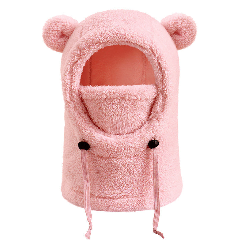 🔥🧸Bestseller | Warme Ohren, Winter draußen – Warme Kindermütze mit Bärenohren
