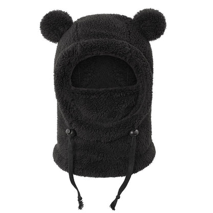 🔥🧸Bestseller | Warme Ohren, Winter draußen – Warme Kindermütze mit Bärenohren