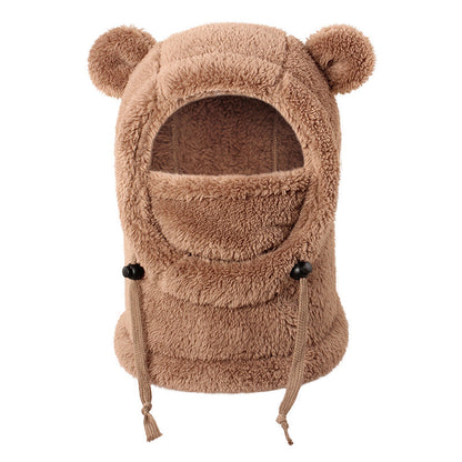 🔥🧸Bestseller | Warme Ohren, Winter draußen – Warme Kindermütze mit Bärenohren