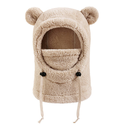 🔥🧸Bestseller | Warme Ohren, Winter draußen – Warme Kindermütze mit Bärenohren