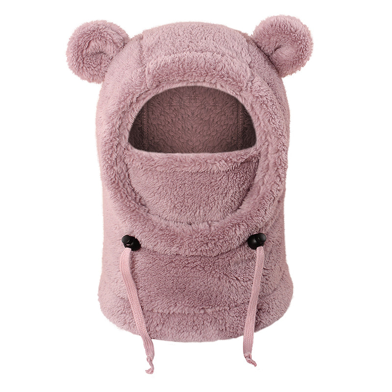 🔥🧸Bestseller | Warme Ohren, Winter draußen – Warme Kindermütze mit Bärenohren