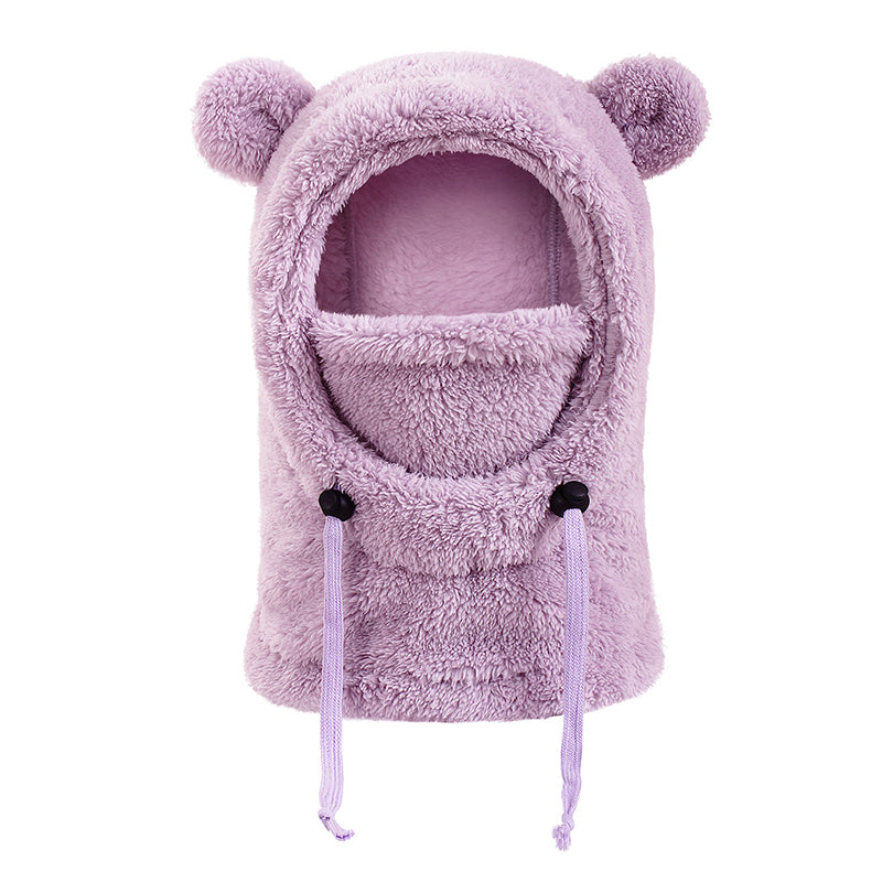 🔥🧸Bestseller | Warme Ohren, Winter draußen – Warme Kindermütze mit Bärenohren