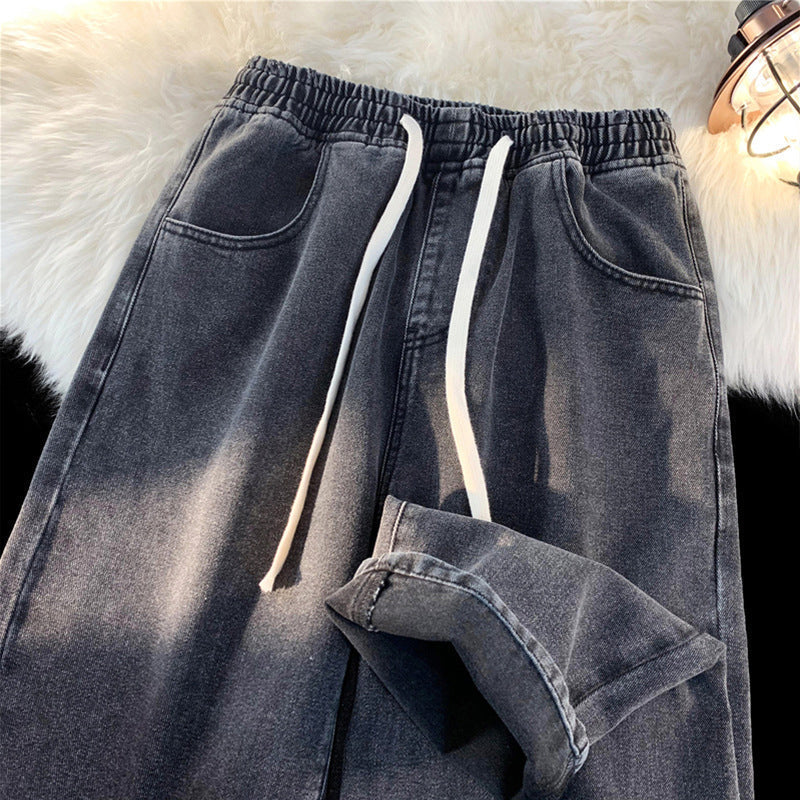 ❄️🔥 Wärmegefütterte Denim-Jeans Damen Geradbeinig