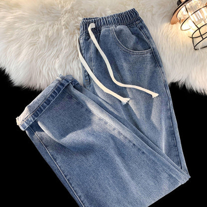 ❄️🔥 Wärmegefütterte Denim-Jeans Damen Geradbeinig