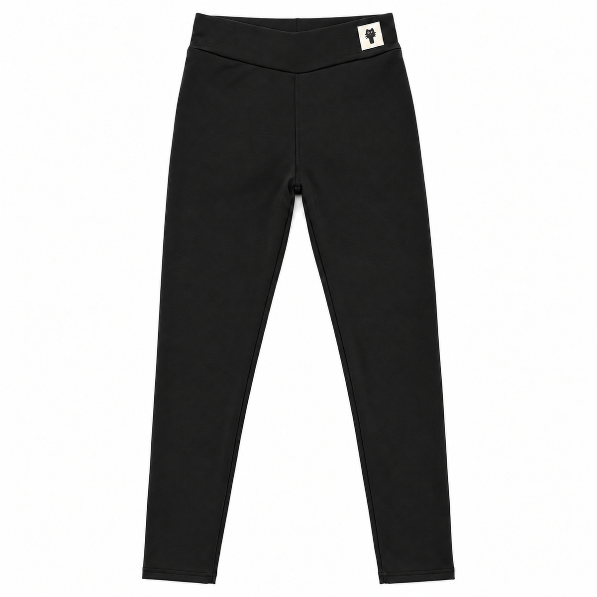Damen Thermo-Leggings mit hoher Taille und Plüschfutter
