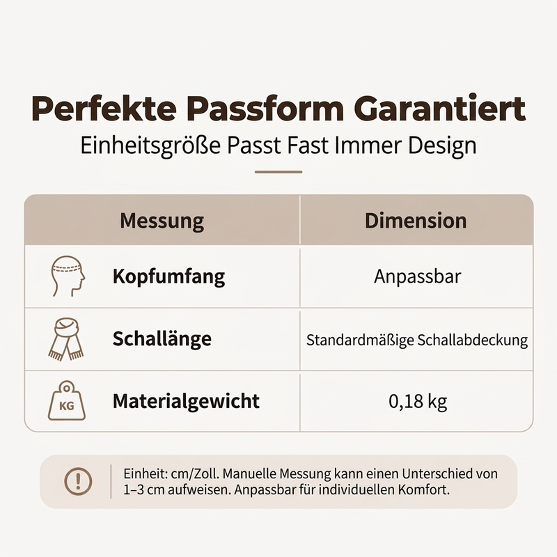 👍🧣Von vielen Kunden gewählt | Vielseitig & praktisch, Alltag – Damen 2-in-1 Thermo-Strickschal mit Kapuze