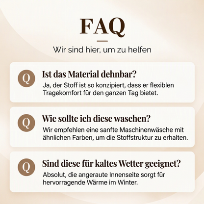 🔥Bestseller👖 Hohe Taille & Bauchkontrolle, schlankmachend – Freizeit Thermo Sport Jogginghose für Damen