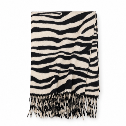 ⭐🧣Beliebt | Dicke Wärme, hautfreundlich – Damen Zebra-Kaschmirgefühl-Schal