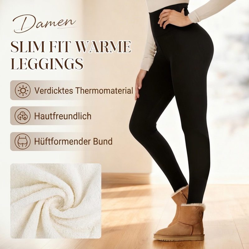 🔥👖Bestseller | Wärmefutter, Winterkomfort – Damen warme Leggings