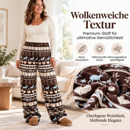 🔥👖Bestseller | Warm & bequem, Herbst- & Winteralltag – Warme, bequeme Vintage-Hosen mit weitem Bein