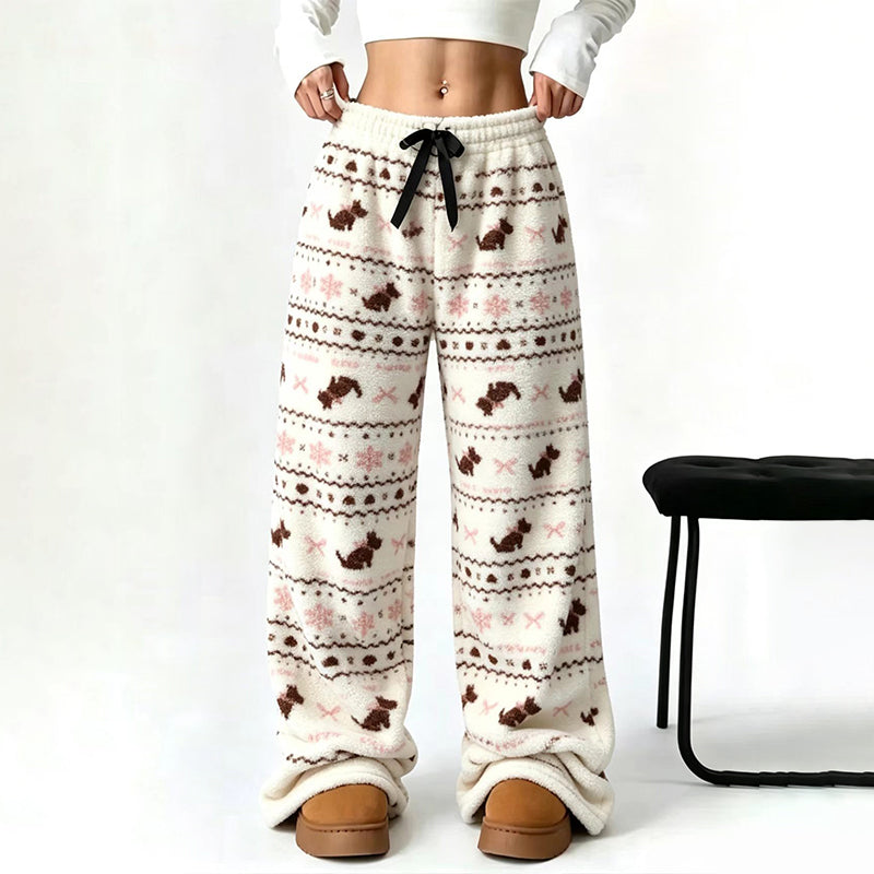 🔥👖Bestseller | Warm & bequem, Herbst- & Winteralltag – Warme, bequeme Vintage-Hosen mit weitem Bein