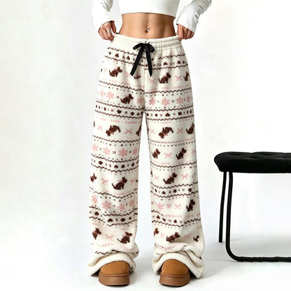 🔥👖Bestseller | Warm & bequem, Herbst- & Winteralltag – Warme, bequeme Vintage-Hosen mit weitem Bein