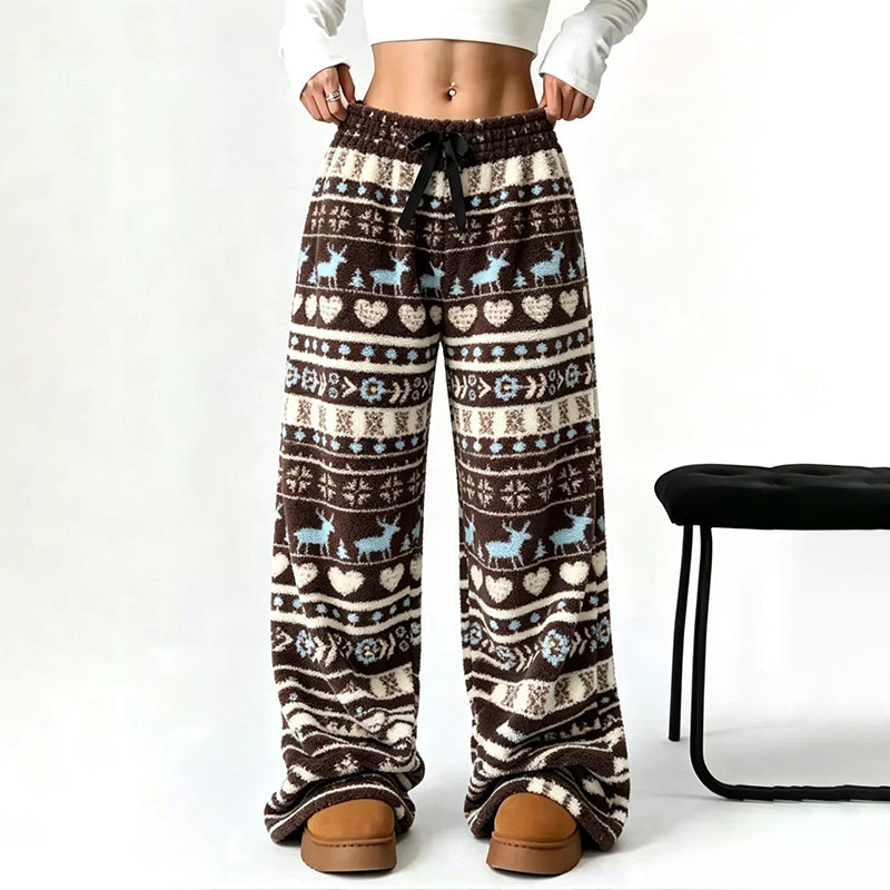 🔥👖Bestseller | Warm & bequem, Herbst- & Winteralltag – Warme, bequeme Vintage-Hosen mit weitem Bein