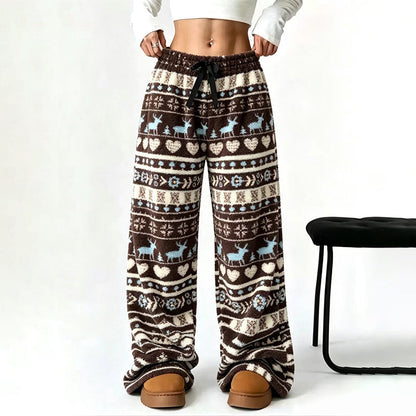 🔥👖Bestseller | Warm & bequem, Herbst- & Winteralltag – Warme, bequeme Vintage-Hosen mit weitem Bein