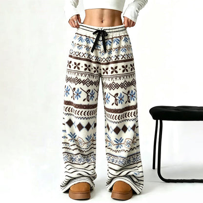 🔥👖Bestseller | Warm & bequem, Herbst- & Winteralltag – Warme, bequeme Vintage-Hosen mit weitem Bein