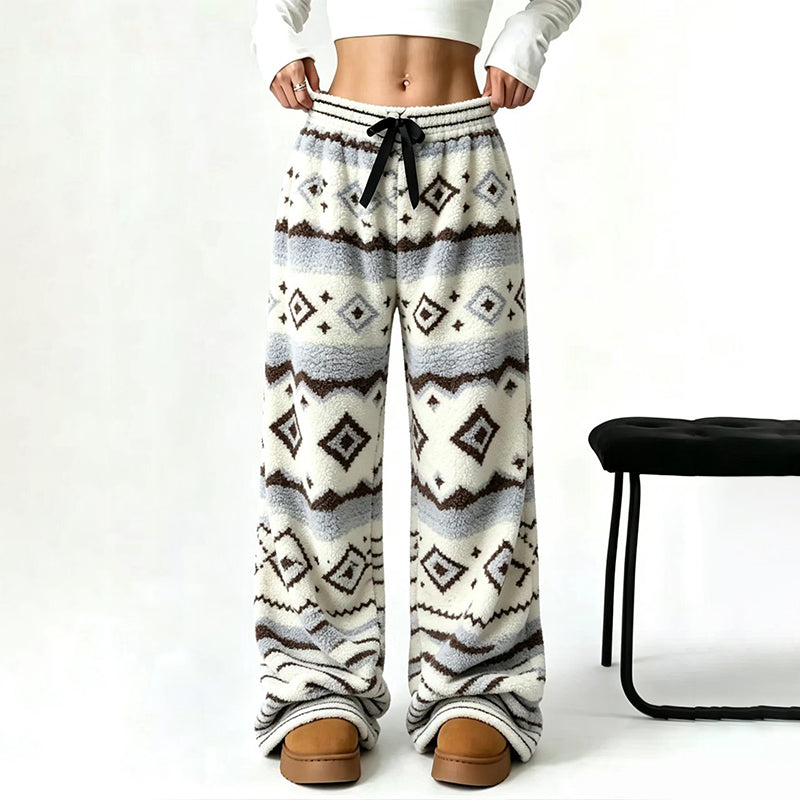 🔥👖Bestseller | Warm & bequem, Herbst- & Winteralltag – Warme, bequeme Vintage-Hosen mit weitem Bein