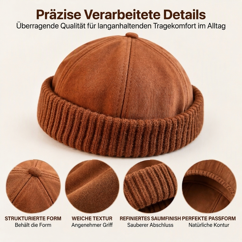 🔥🧢Bestseller | Warm & bequem, Herbst- & Winteralltag – Unisex Warme Strick Mütze ohne Schirm