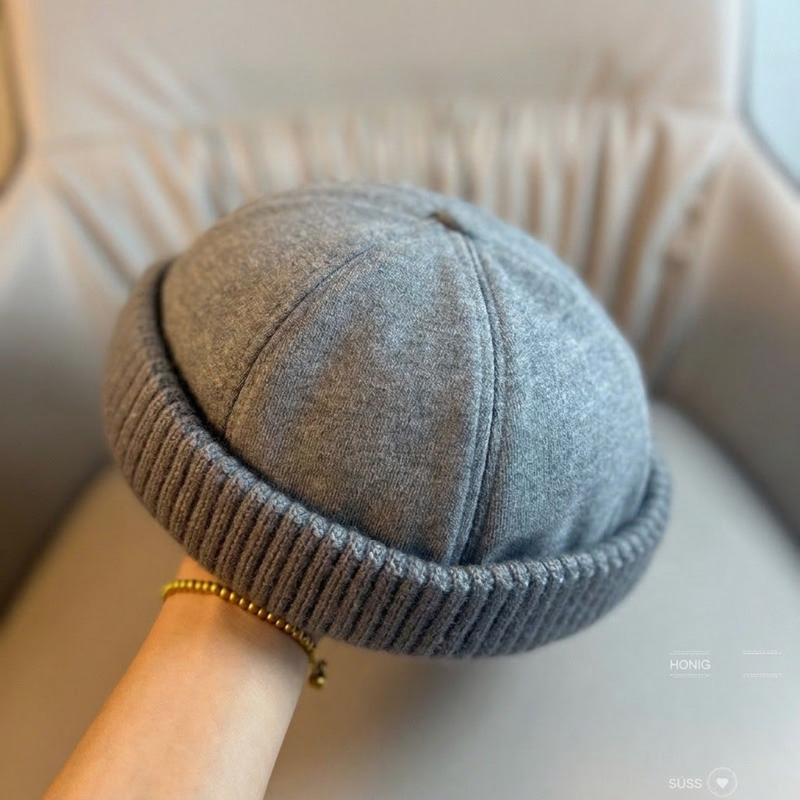 🔥🧢Bestseller | Warm & bequem, Herbst- & Winteralltag – Unisex Warme Strick Mütze ohne Schirm