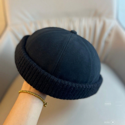 🔥🧢Bestseller | Warm & bequem, Herbst- & Winteralltag – Unisex Warme Strick Mütze ohne Schirm