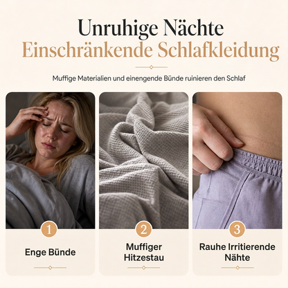 🔥👚Bestseller | Wolkenweicher Komfort, Entspannung zu Hause – Damen Milchseide Langarm-Pyjama-Set