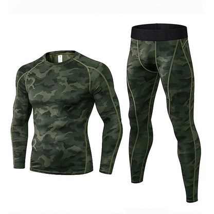 🔥💪Bestseller | Kompressionsstütze, trainigsbereit – Herren Thermo-Kompressions-Unterwäsche-Set