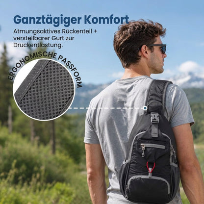 🎒 50% RABATT! Viele Fächer, praktisch für draußen – Herren Sling-Tasche ✨