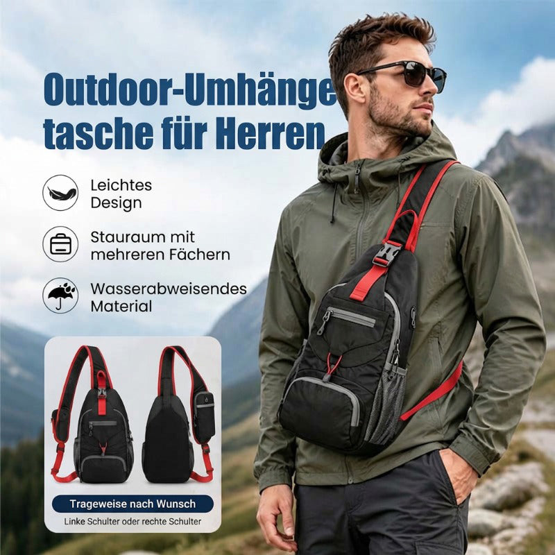 🎒 50% RABATT! Viele Fächer, praktisch für draußen – Herren Sling-Tasche ✨