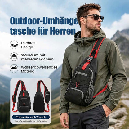 🎒 50% RABATT! Viele Fächer, praktisch für draußen – Herren Sling-Tasche ✨