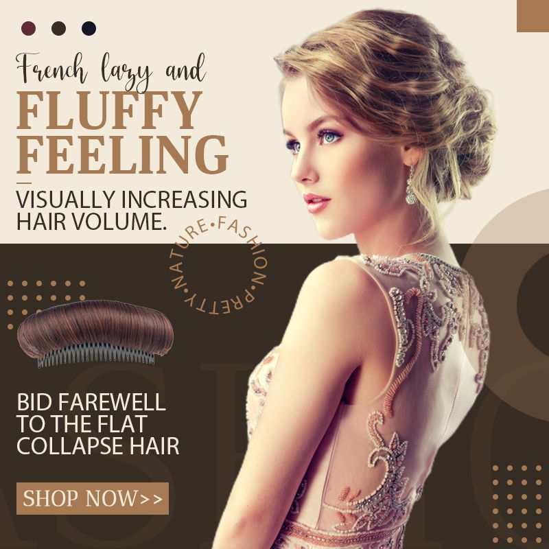 Invisible Fluffy Volume Lift Hair Clips